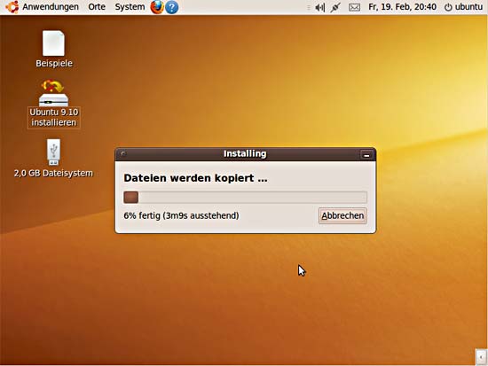 Ubuntu auf USB-Stick installieren - Anleitung How-to