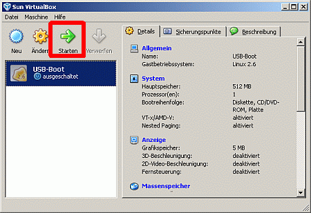 VirtualBox/Virtualle Maschine von USB booten, Bild 2