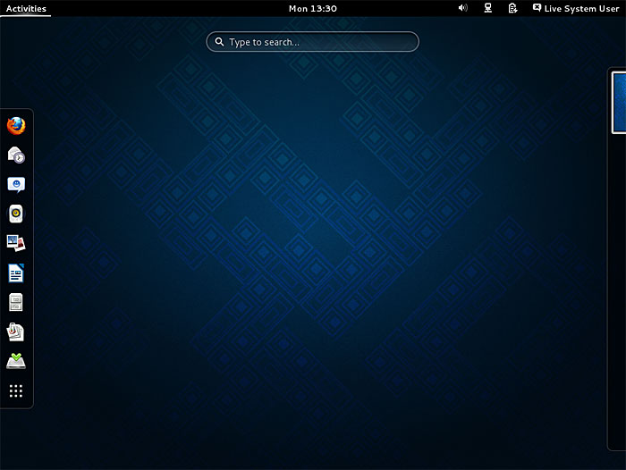 Fedora Screenshot