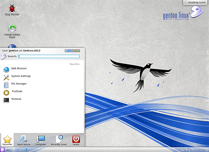 Gentoo Screenshot