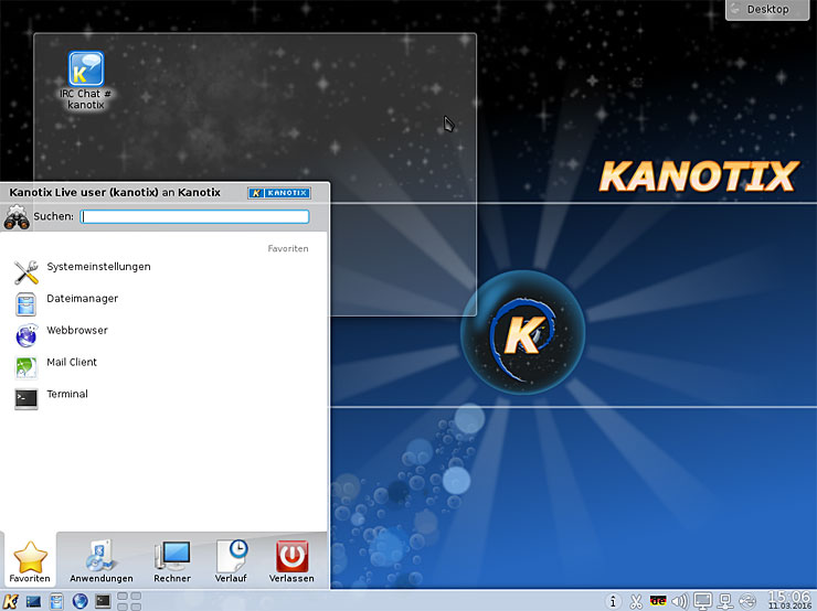 Kanotix Screenshot